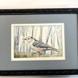 "Nuthatch in Winter"